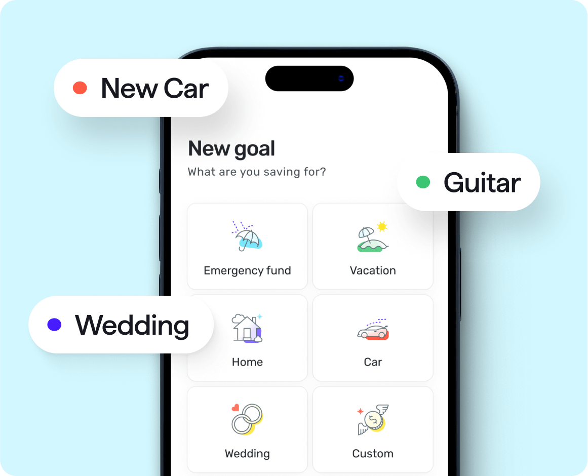 Create all the goals you want
