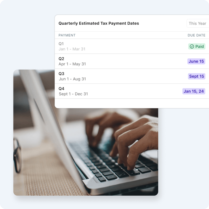 checking due dates for tax payment