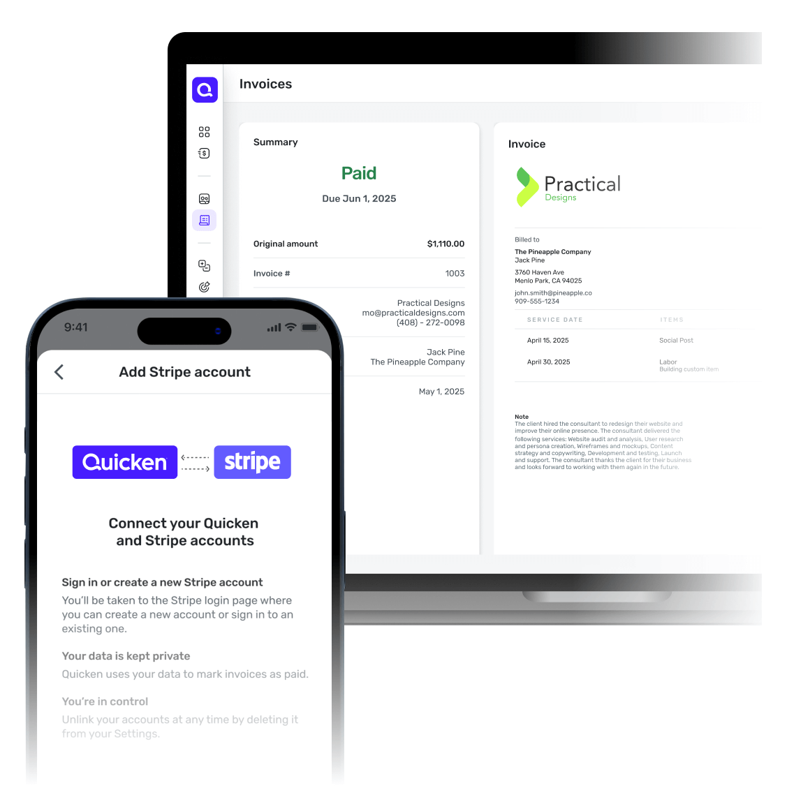 Remove friction from getting paid