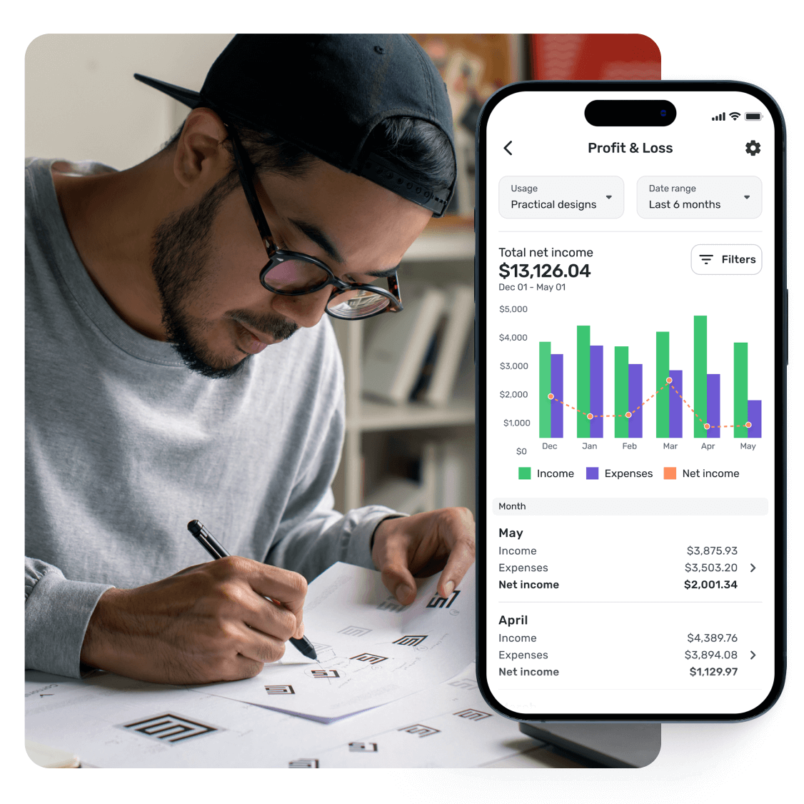 Make informed decisions with customizable reports